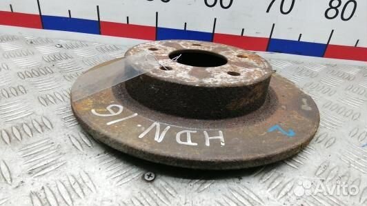 Диск тормозной задний nissan primera P12 (HDN16LR0