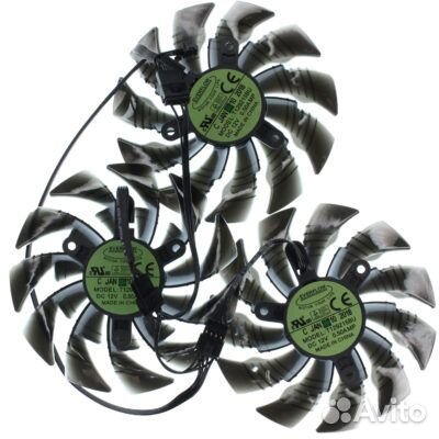 Кулер T129215BU Gigabyte вентилятор 88мм