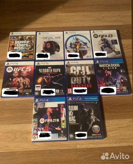 Игры для приставок ps5