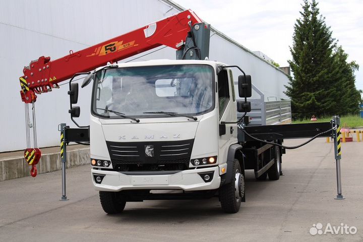 КАМАЗ Компас 12 с КМУ, 2023