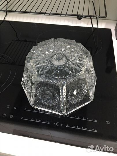 Салатник хрустальный СССР