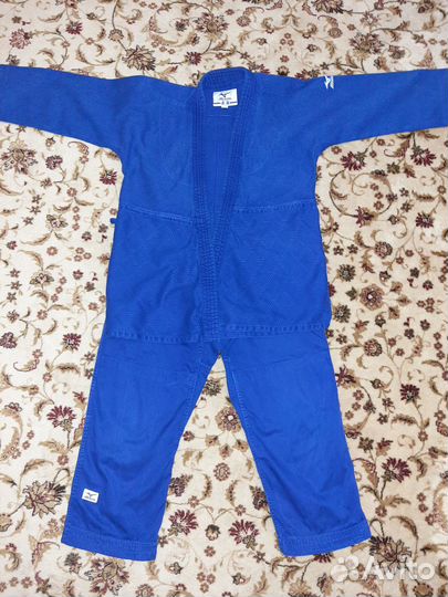 Кимоно для дзюдо Mizuno hayato синее