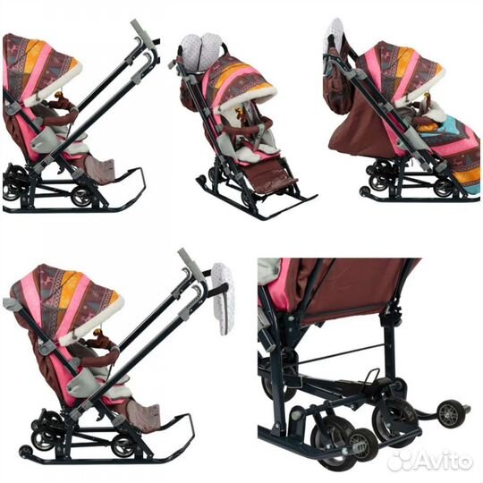 Санки коляска Ника 7-3