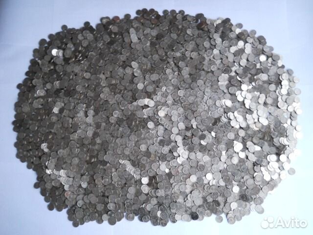 Монеты 1копейка, Россия, 1997-2010 гг, 10000 штук