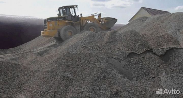 Щебень известковый 5-20