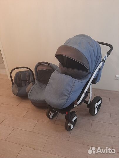 Коляска 2в1 с автокреслом 0+