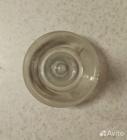 Графин / штоф стеклянный пр-ва ссср, с пробкой