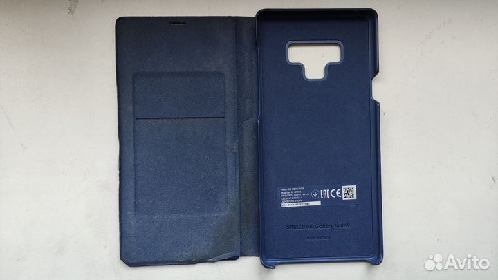 Чехол на samsung galaxy note 9 книжка светодиодный