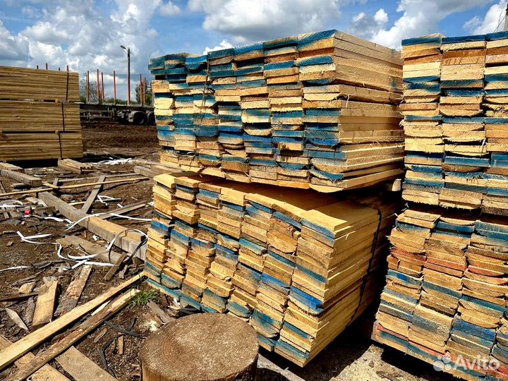 Доска обрезная 2 сорт опт