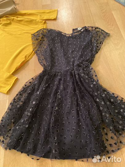 Фирменные вещи пакетом 9-10лет