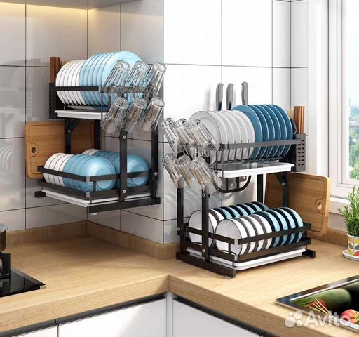 Новая Сушка для посуды Икея кухонная полка