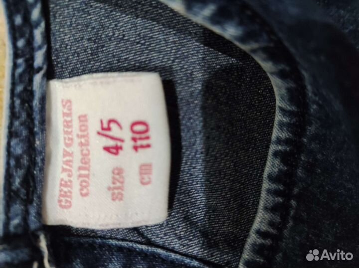 Джинсовый сарафан для девочки