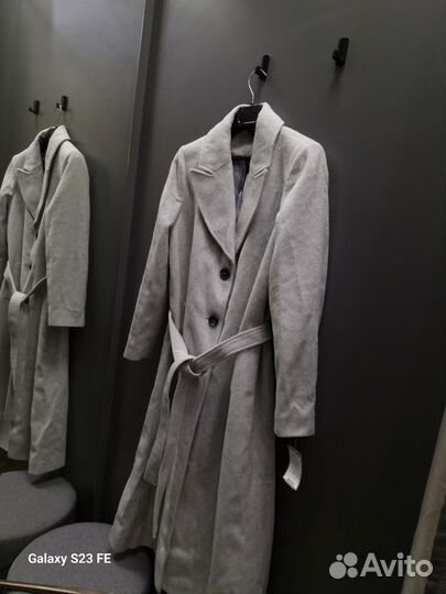 Пальто женское демисезонное 46 48 шерсть кашемир