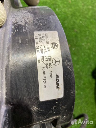 Акустика Bose Mercedes s320 w220