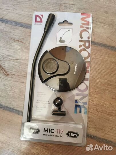 Микрофон компьютерный defender mic-117