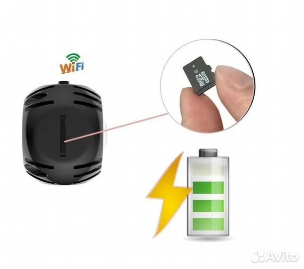 Беспроводная мини видеокамера Wi-Fi W8