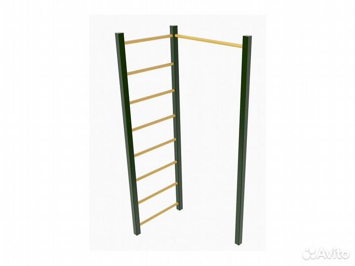 Уличная шведская стенка с турником RT1