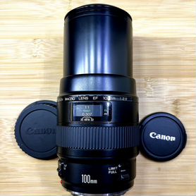 Canon 100mm 2.8 macro как новый