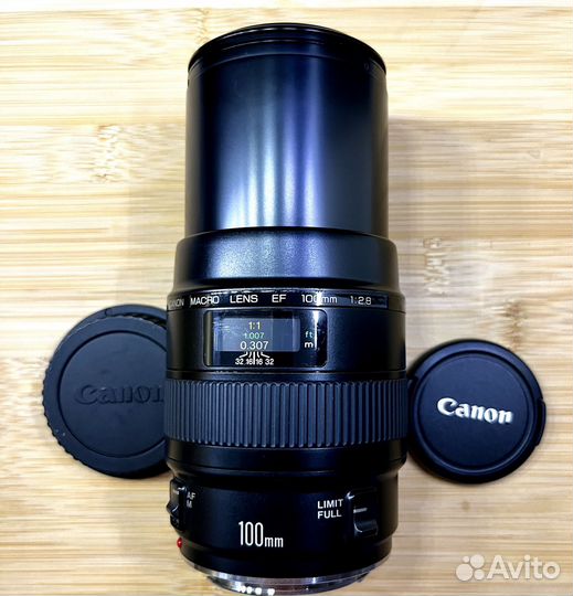Canon 100mm 2.8 macro как новый