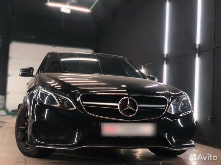 Решётка E-class w212 13-16 E63 Matte Chrome