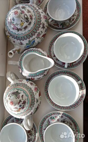 Сервиз Бабочки Винтаж Китай