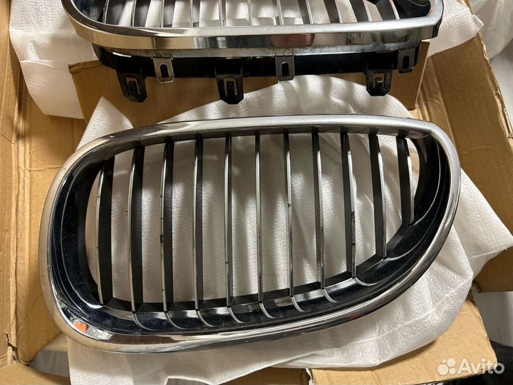 Решетка бампера bmw 5 e60/e61