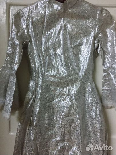 Платье СССР, ткань парча