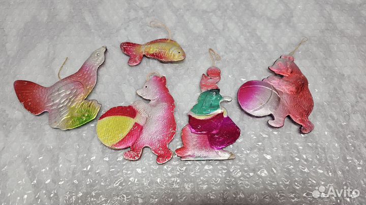 Елочные игрушки СССР по одной цене