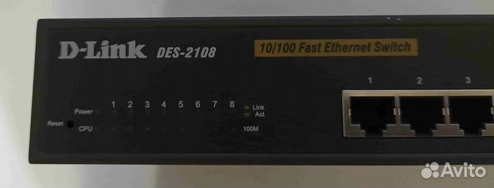 Коммутатор D-Link DES-2108 8 портов