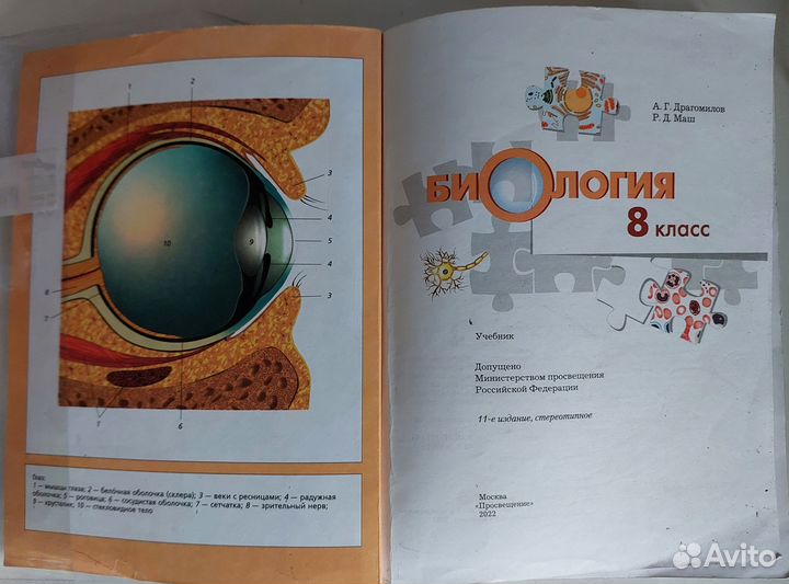Учебники 8 класс