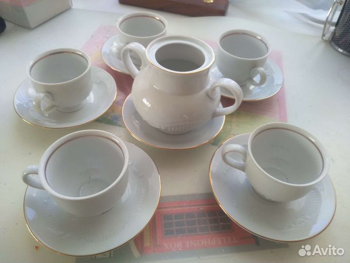 Кофейный сервиз гдр кольдиц фарфор