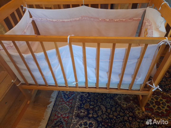 Детская кровать до 3лет б/у