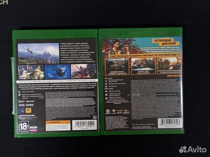 Игры на xbox One gta5 farcry6