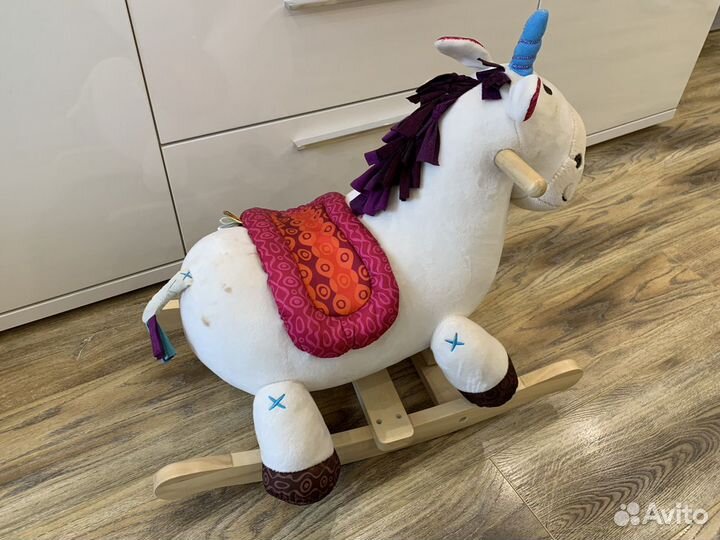 Качалка единорог