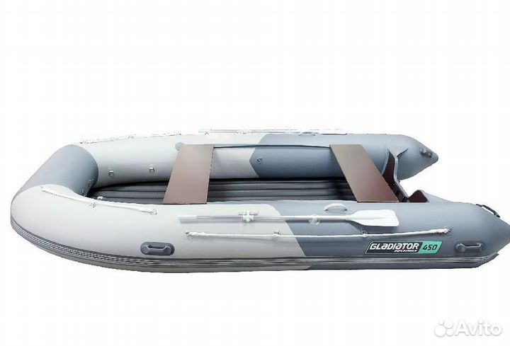 Надувная лодка gladiator E450S
