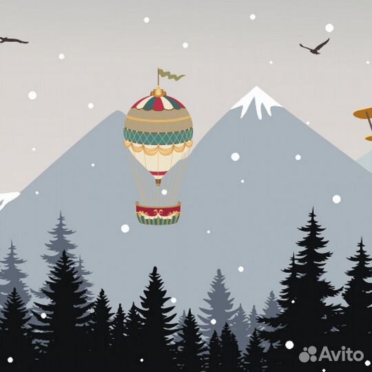 Авторские фотообои 