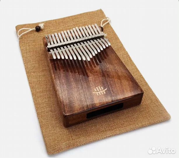 Калимба Hluru 17keys с кейсом