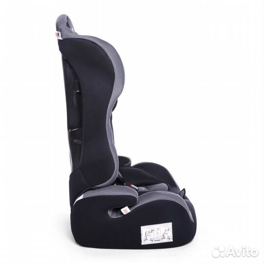 Автокресло BabyCare Upiter Plus черный серый