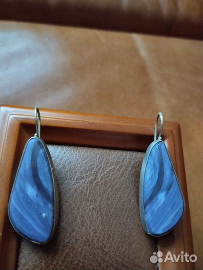 Серьги серебро