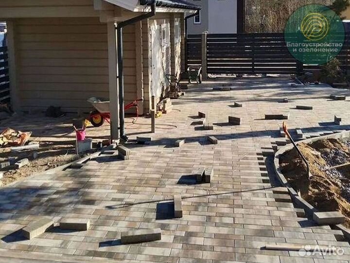 Брусчатка с укладкой