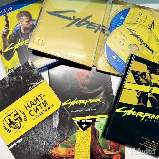 Cyberpunk 2077 ps4 диск