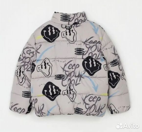 Куртка на мальчика теплая размер 158