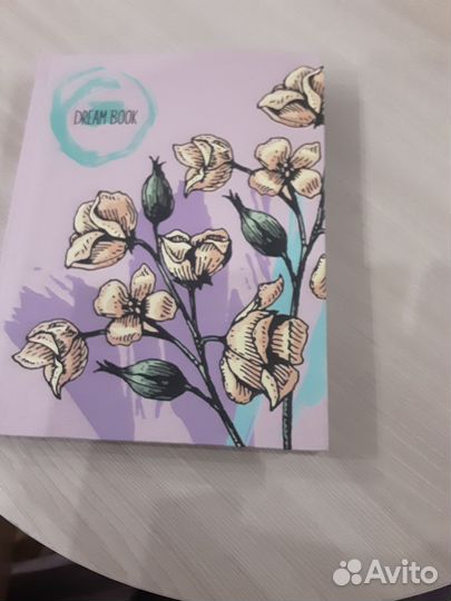 Блокнот сиреневый 96 листов формат А5