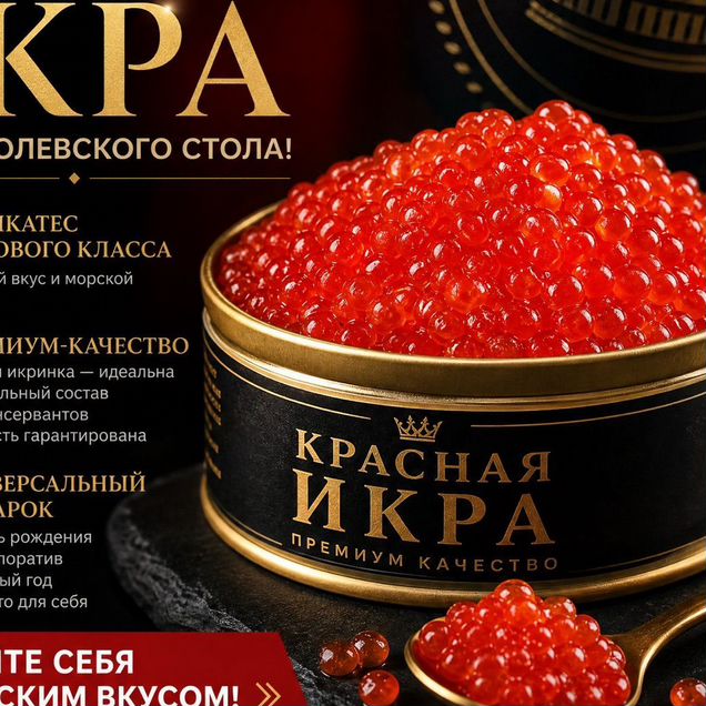 Красная икра(Премиум)