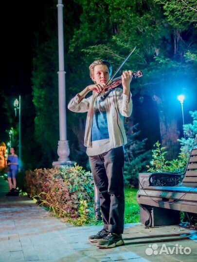 Живая музыка электро-скрипка на праздник.Скрипач