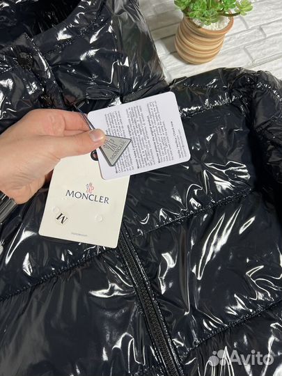 Пуховик moncler maya глянцевый (унисекс)