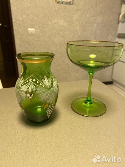 Бокалы Чехия Богема (СССР)