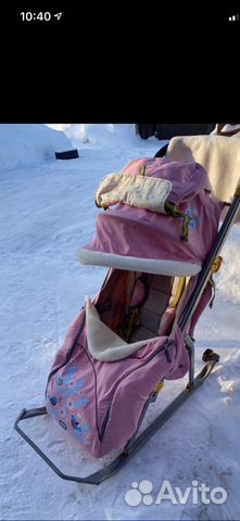 Коляска санки