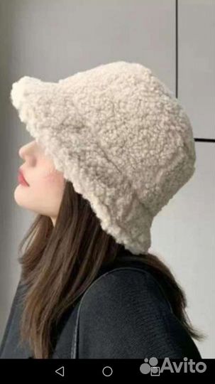 Шляпа новая модная из экомеха