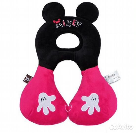 Подушка для сна в автокресле для шеи детская 1-4 г